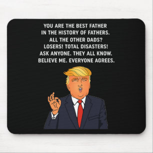 Alfombrilla De Ratón El regalo del Día del Padre del Gran Padre Donald 
