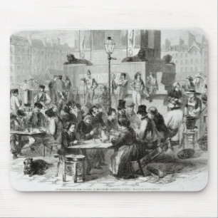 Alfombrilla De Ratón El restaurante de pies mojados