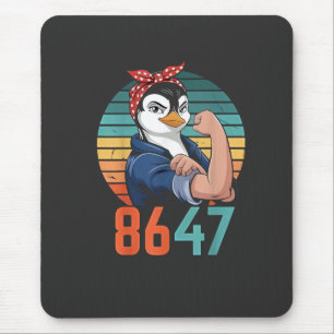Alfombrilla De Ratón El Retro 8647 Es 2028 Y Sin Embargo Anti Trump Pin