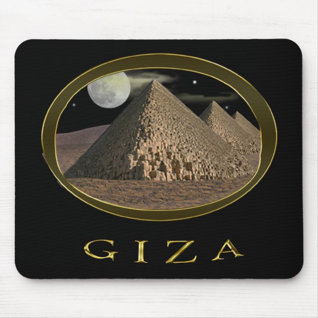 Alfombrilla De Ratón El Rey Tut y Egipto (Frente)