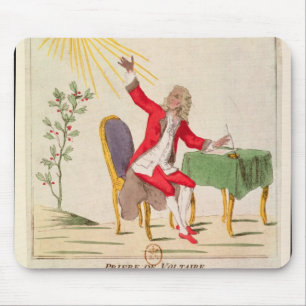 Alfombrilla De Ratón El rezo de Voltaire