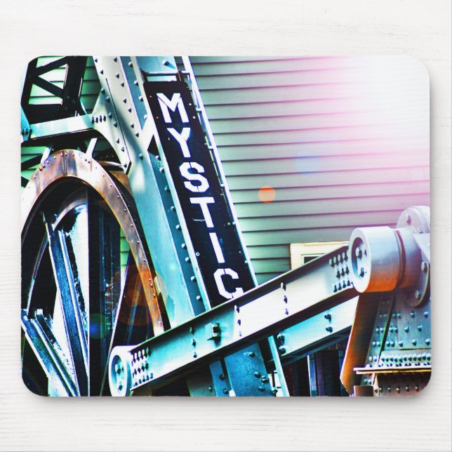 Alfombrilla De Ratón El Río Místico Drawbridge tal como lo veo (Frente)