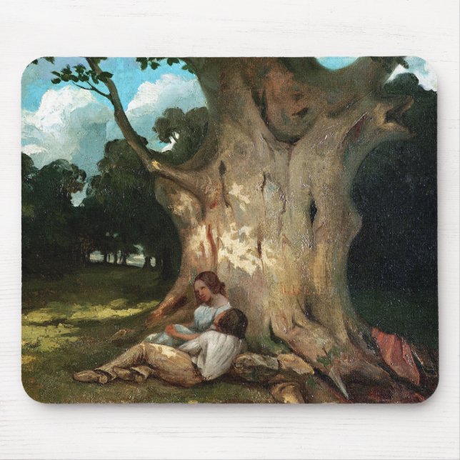Alfombrilla De Ratón El roble grande (Frente)