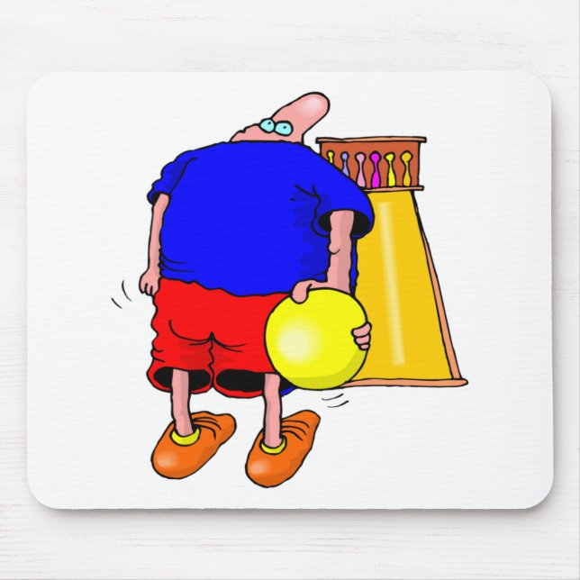 Alfombrilla De Ratón El rodar (Frente)