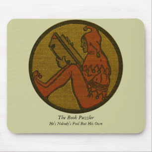 Alfombrilla De Ratón El rompecabezas del libro