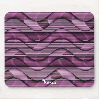 Alfombrilla De Ratón El rosa agita Mousepad