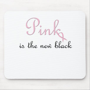 Alfombrilla De Ratón el rosa es el nuevo negro