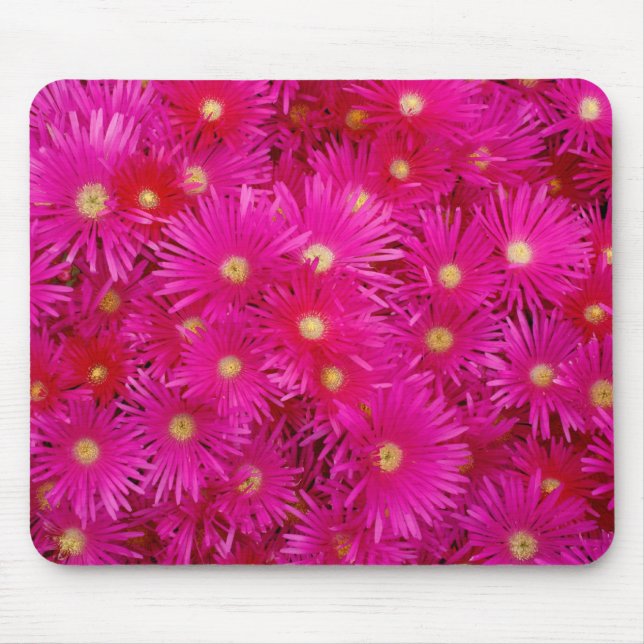 Alfombrilla De Ratón El rosa florece Mousepad (Frente)