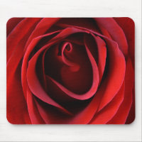 El rosa rojo adaptable para arriba cierra Mousepad