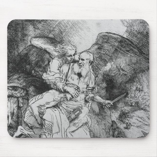 Alfombrilla De Ratón El sacrificio de Abraham, 1645 (Frente)