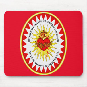Alfombrilla De Ratón El Sagrado Corazón de Jesús