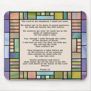 Alfombrilla De Ratón El señor es mi pastor Mousepad