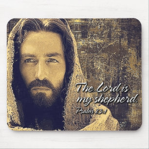 Alfombrilla De Ratón El Señor es mi pastor Salmo 23:1 Mousepad