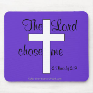 Alfombrilla De Ratón El Señor Me Eligió Cita Bíblica