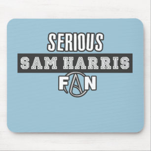 Alfombrilla De Ratón El serio Sam Harris Fan