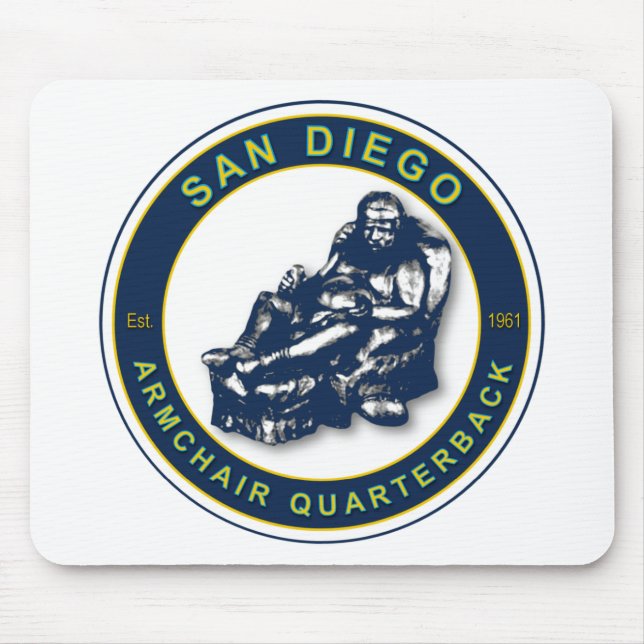 Alfombrilla De Ratón EL SILLÓN QB - San Diego (Frente)