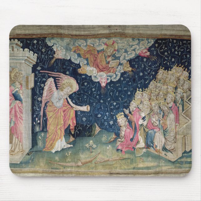 Alfombrilla De Ratón El sonar de la séptima trompeta y (Frente)