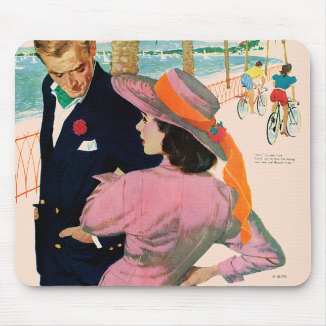 Alfombrilla De Ratón El Stategy del amor (Frente)