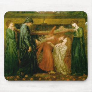 Alfombrilla De Ratón El sueño de Dante a la hora de la muerte de