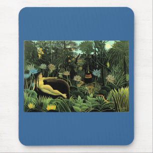 Alfombrilla De Ratón El sueño de Henri Rousseau (1910)