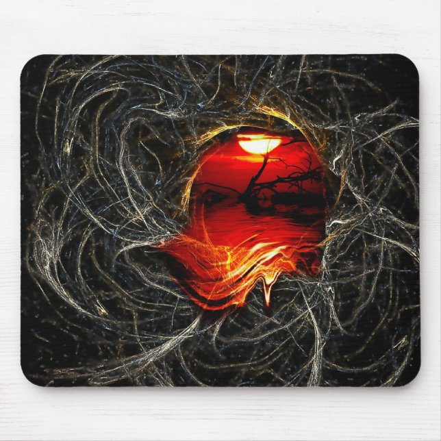 Alfombrilla De Ratón el sunsation derrite Mousepad (Frente)