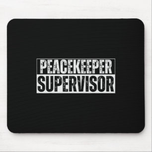 Alfombrilla De Ratón El Supervisor De Guay Peacekeeper En Vintage Hilar