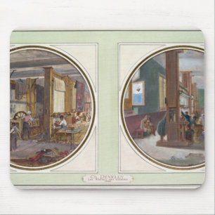 Alfombrilla De Ratón El taller de los duendes, 1840