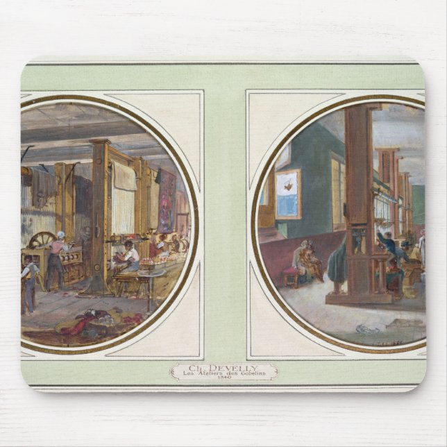 Alfombrilla De Ratón El taller de los duendes, 1840 (Frente)