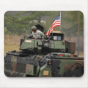 Alfombrilla De Ratón el tanque militar con nosotros mousepad de la