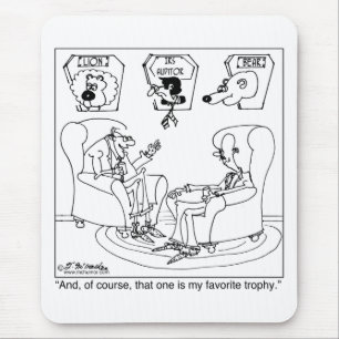 Alfombrilla De Ratón El Taxidermist y el interventor del IRS