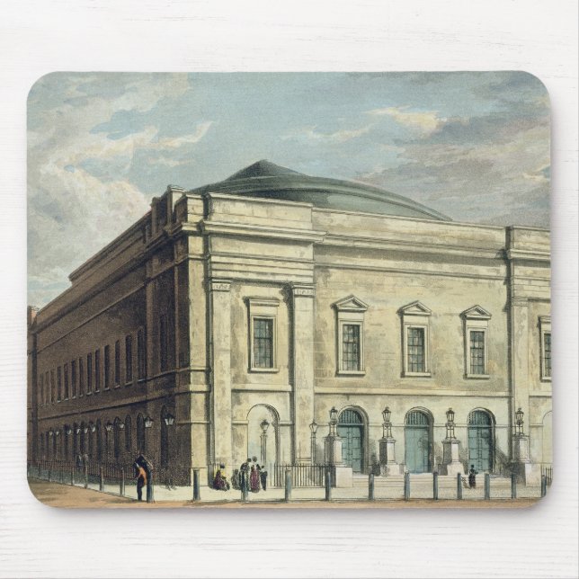 Alfombrilla De Ratón El teatro real, carril de Drury, en Londres, (Frente)