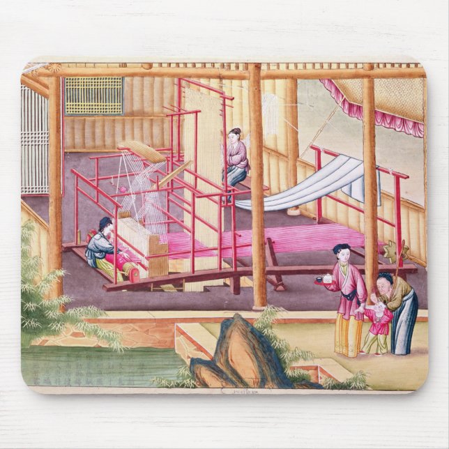 Alfombrilla De Ratón El tejer (Frente)