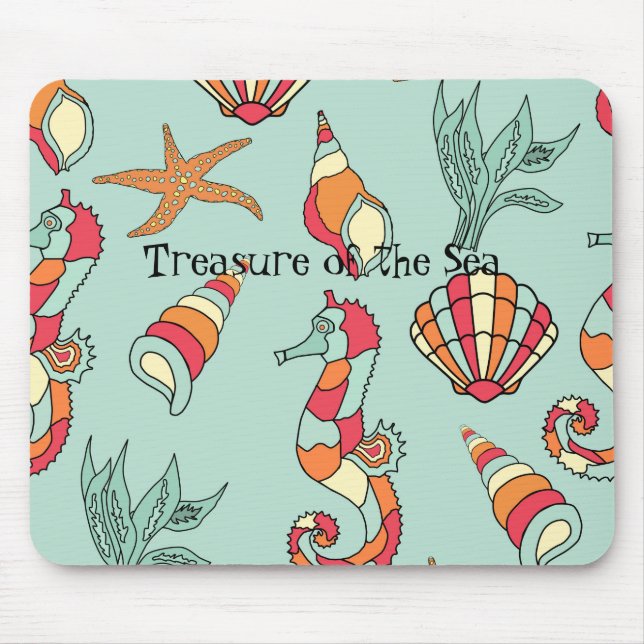 Alfombrilla De Ratón El tesoro del mar (Frente)