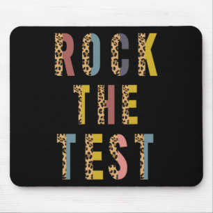 Alfombrilla De Ratón El Test Retro Motivational Testing Day Teacher St