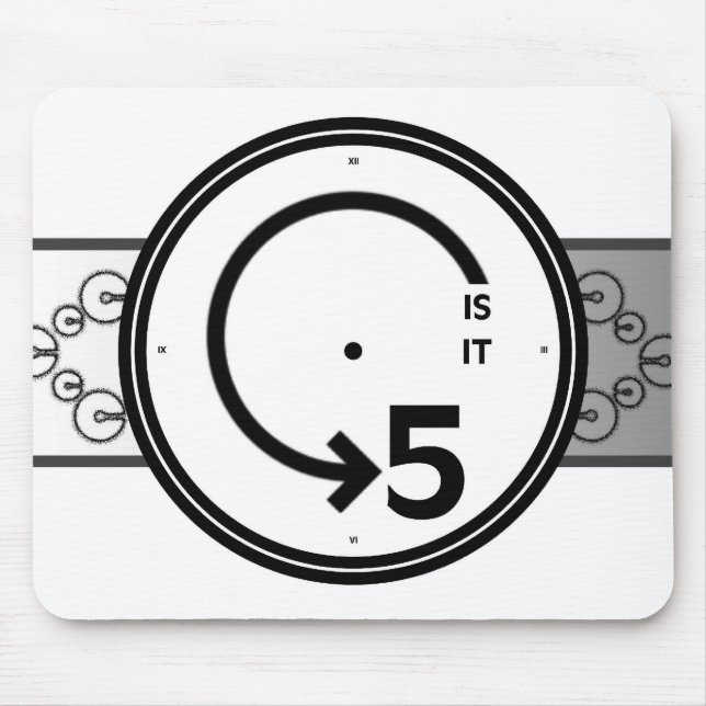 Alfombrilla De Ratón el "theCUBICLE" es él 5 Mousepad (Frente)