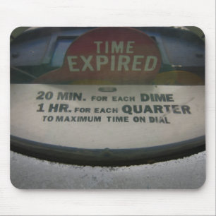 Alfombrilla De Ratón El tiempo expiró mousepad