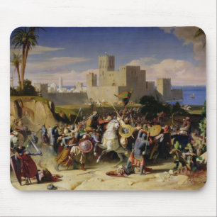 Alfombrilla De Ratón El tomar de Beirut de los cruzados
