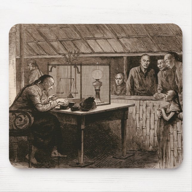 Alfombrilla De Ratón El tráfico del opio (Frente)