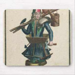 Alfombrilla De Ratón El traje del albañil