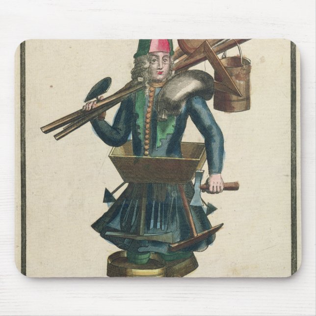 Alfombrilla De Ratón El traje del albañil (Frente)