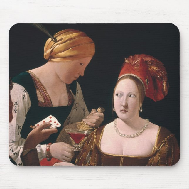 Alfombrilla De Ratón El tramposo con el as de diamantes (Frente)