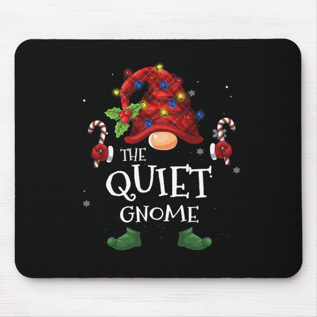 Alfombrilla De Ratón El tranquilo búfalo de la Gnome puso la luz del ár (Frente)