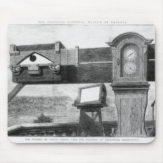 Alfombrilla De Ratón El tránsito de Venus (Frente)