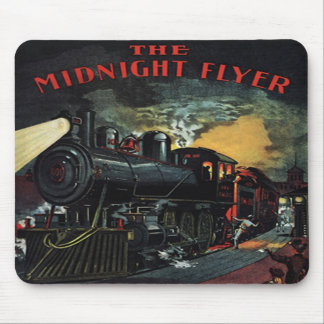 Alfombrilla De Ratón El tren de medianoche Mousepad del aviador