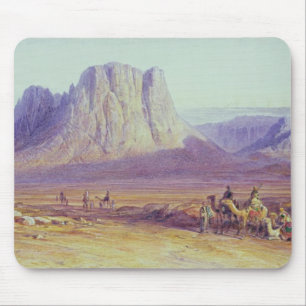 Alfombrilla De Ratón El tren del camello, Condessi, monte Sinaí, 1848