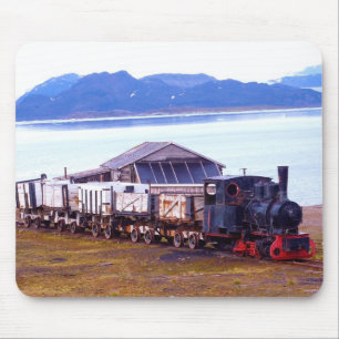 Alfombrilla De Ratón El tren más situado más al norte del mundo