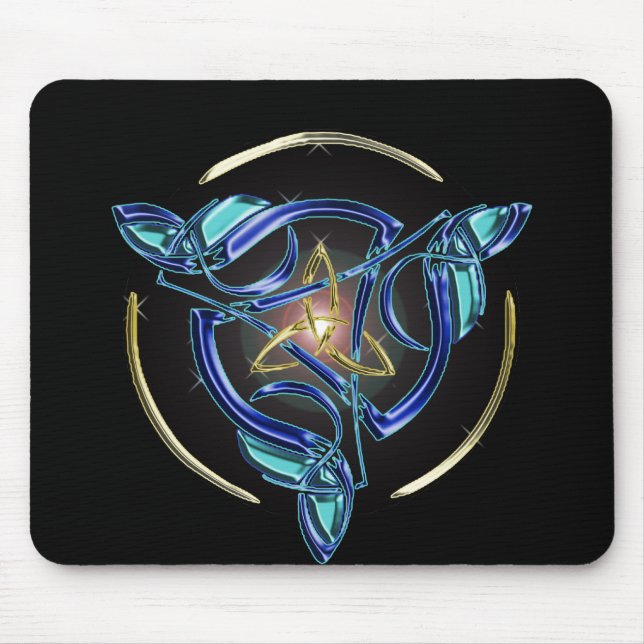 Alfombrilla De Ratón El Triquetra Mousepad (Frente)