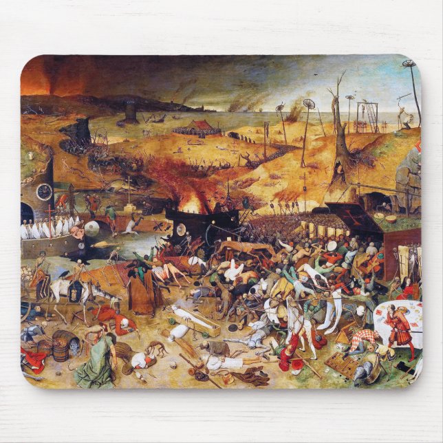 Alfombrilla De Ratón El triunfo de la muerte, Pieter Bruegel (Frente)