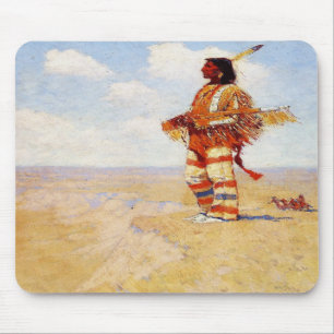 Alfombrilla De Ratón El último de su raza en la época de la cosecha de 