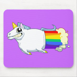Alfombrilla De Ratón El unicornio Farts Mousepad